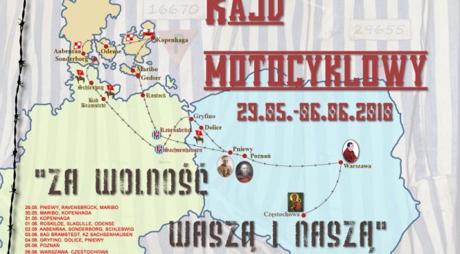 Rajd motocyklowy „Za wolność Waszą i Naszą”.