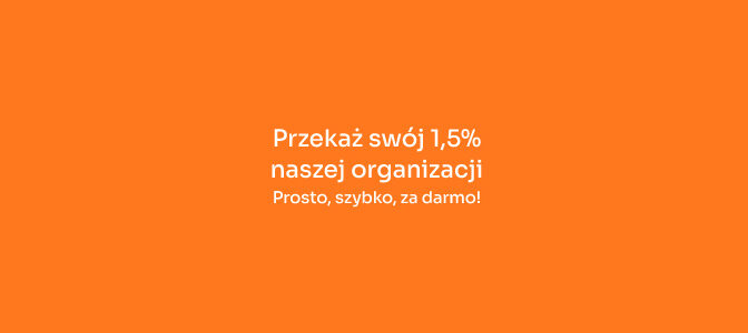 Przekaż nam swój % podatku!